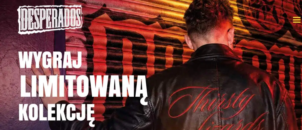 Konkurs Desperados "Limitowana kolekcja za odpowiedź na pytanie"