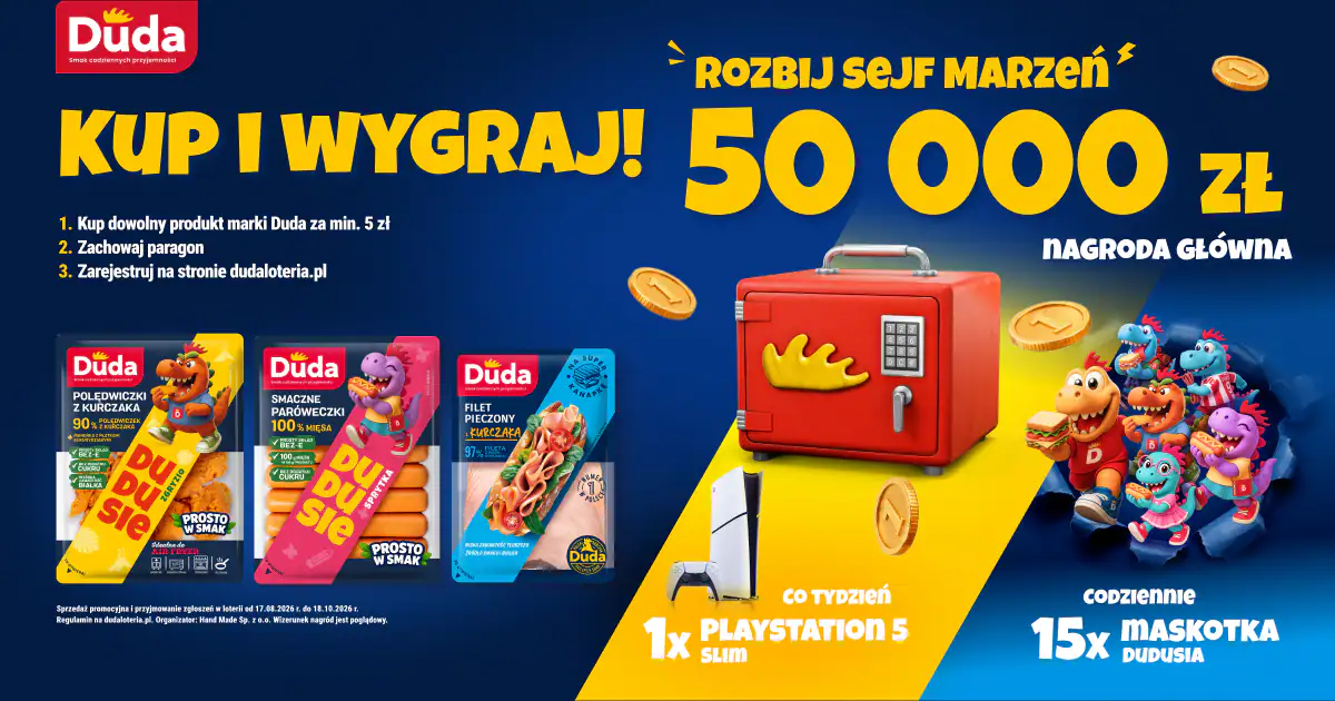 Loteria Duda „Rozbij Sejf Marzeń!”