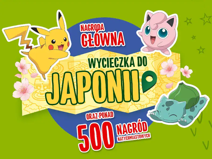 Loteria Kubuś „Kubuś x Pokémon”
