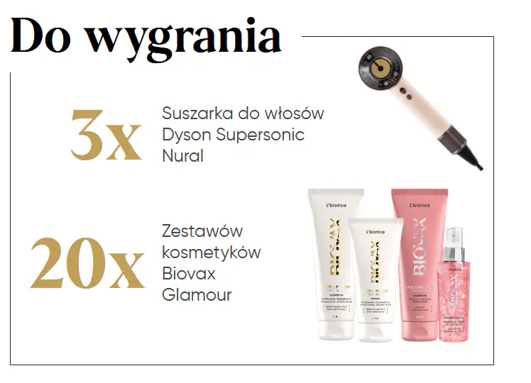 Konkurs Biovax x Super-Pharm „Biovax Glamour”