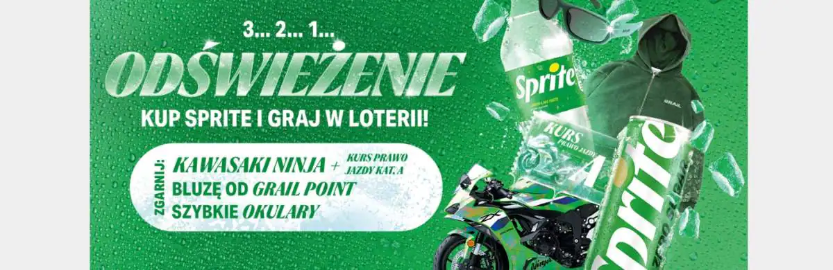Loteria Sprite x Biedronka „3... 2…1... odświeżenie!”