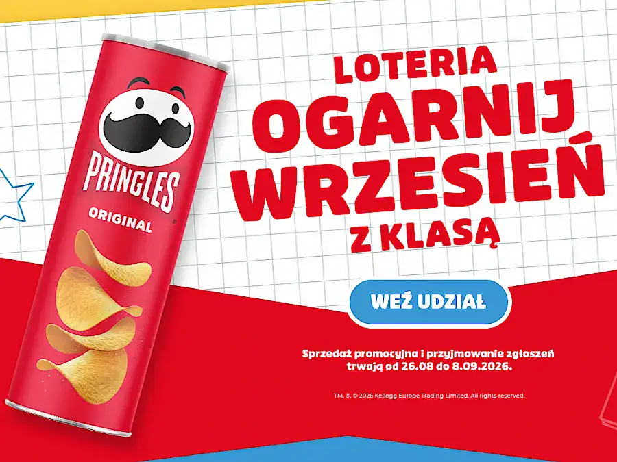 Loteria Pringles x Żabka „Chrupnij wrzesień”