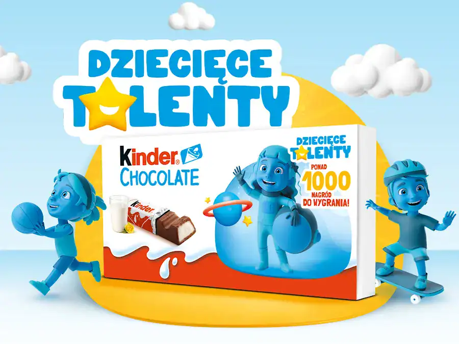 Loteria Kinder Chocolate „Dziecięce Talenty Kinder Chocolate 2026”