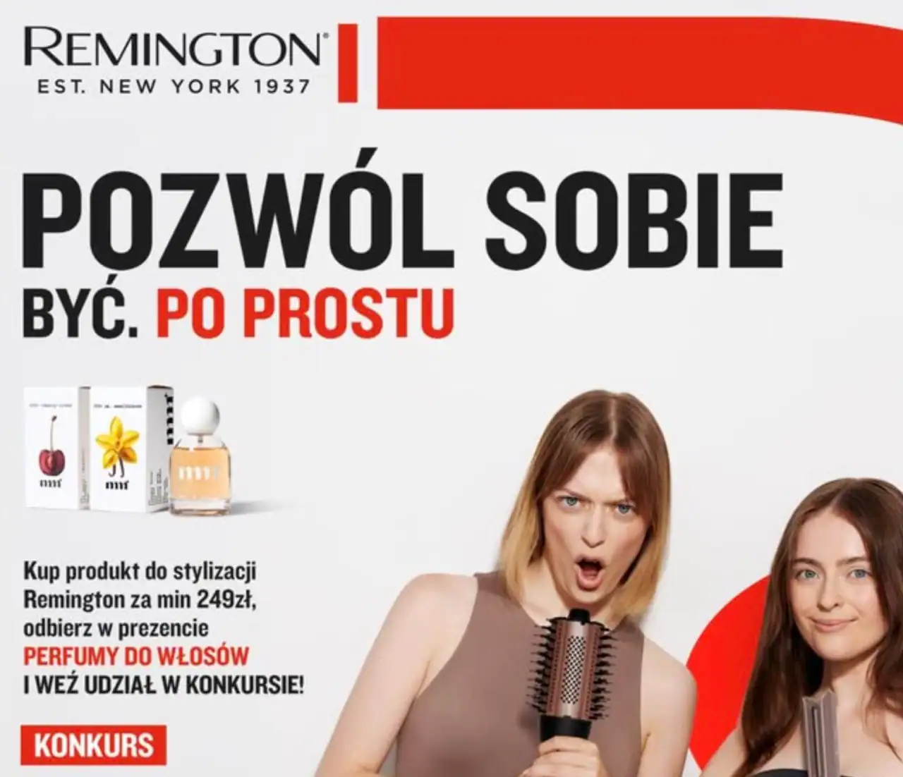 Konkurs Remington „POZWÓL SOBIE BYĆ. PO PROSTU”