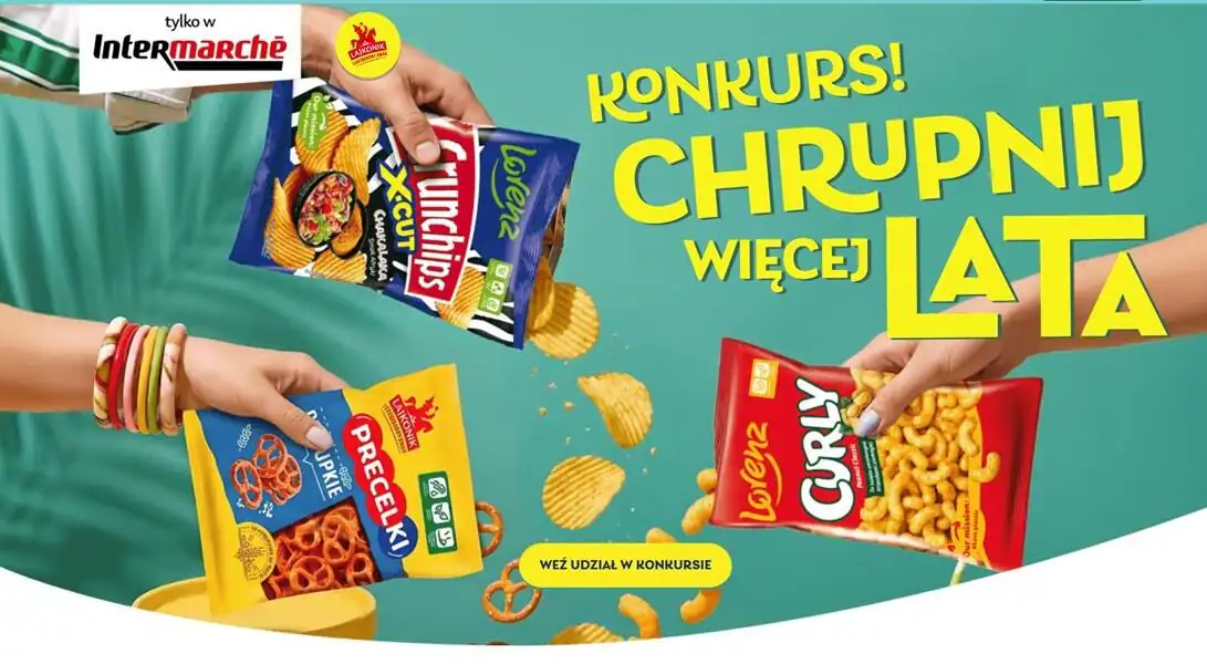 Konkurs Lorenz x Intermarché „Chrupnij więcej lata”