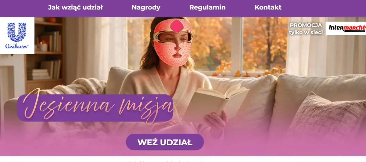 Konkurs Unilever x Intermarche „Jesienna Misja”