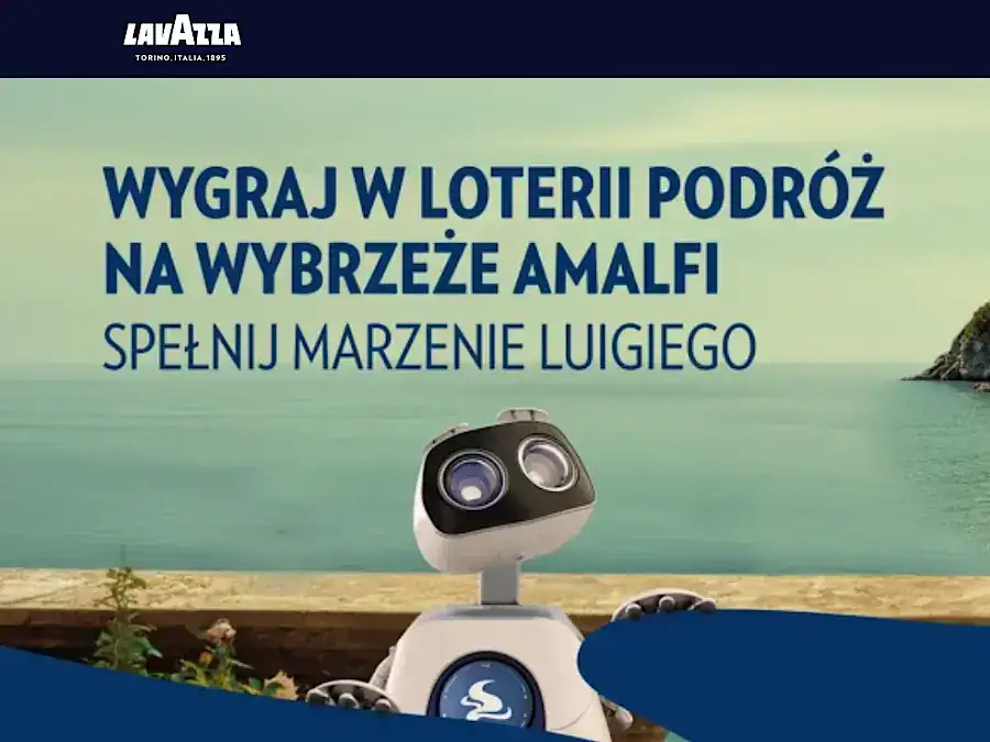 Loteria Lavazza „Luigi na Amalfi”