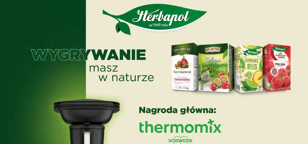 Loteria Herbapol x Intermarche - Zakup herbat i zadanie kreatywne