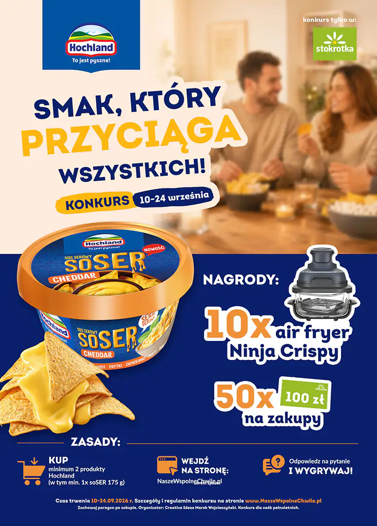 Konkurs Hochland x Stokrotka „NASZE WSPÓLNE CHWILE”