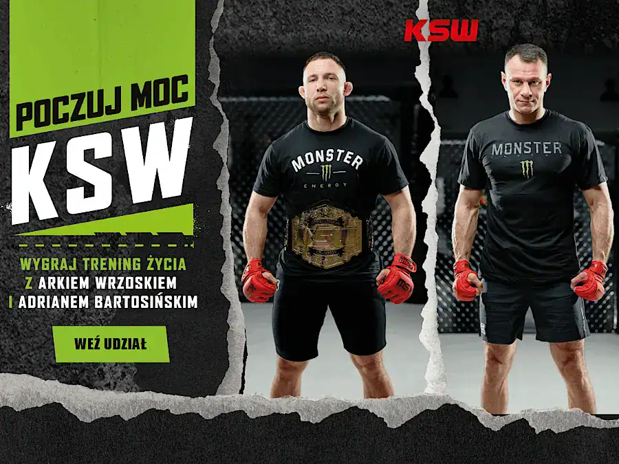 Loteria Monster x Carrefour „Poczuj moc KSW” — tło