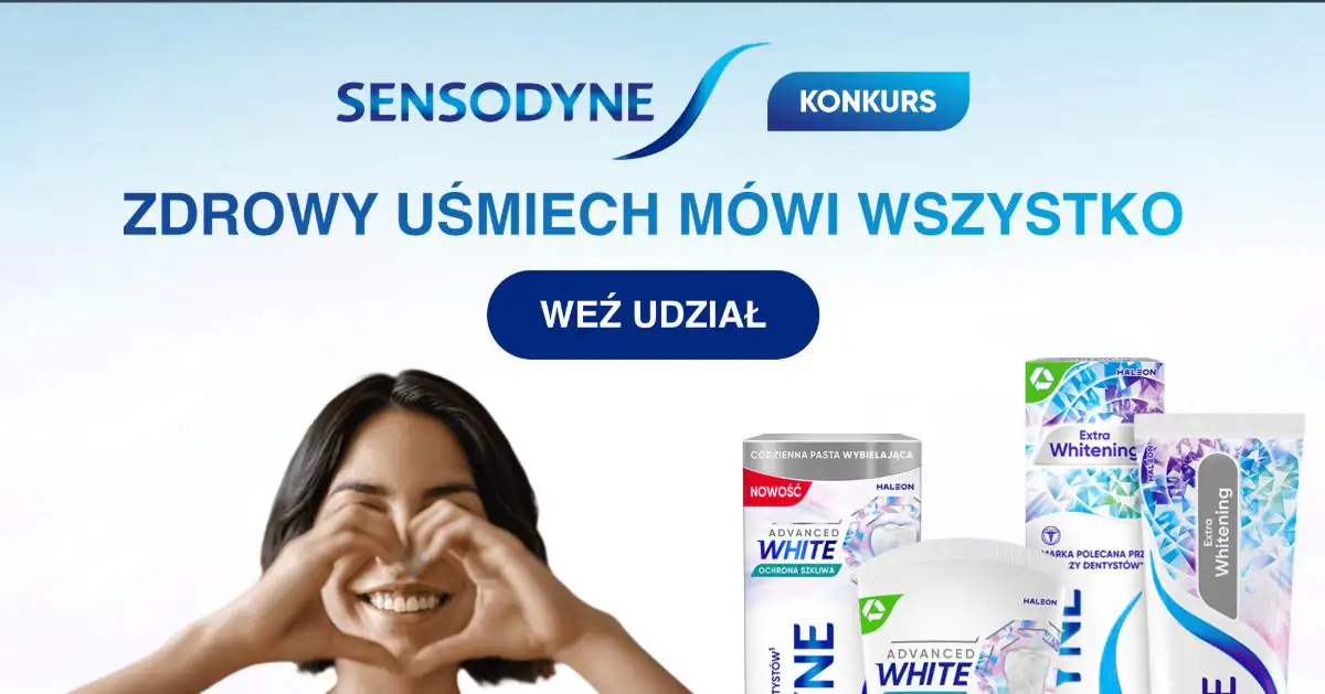 Konkurs Sensodyne „Zdrowy uśmiech mówi wszystko” — tło