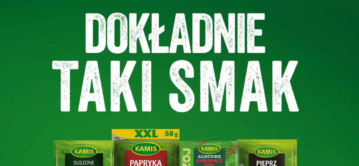 Konkurs Kamis x Lidl „KAMIS DOKŁADNIE TAKI SMAK” — tło