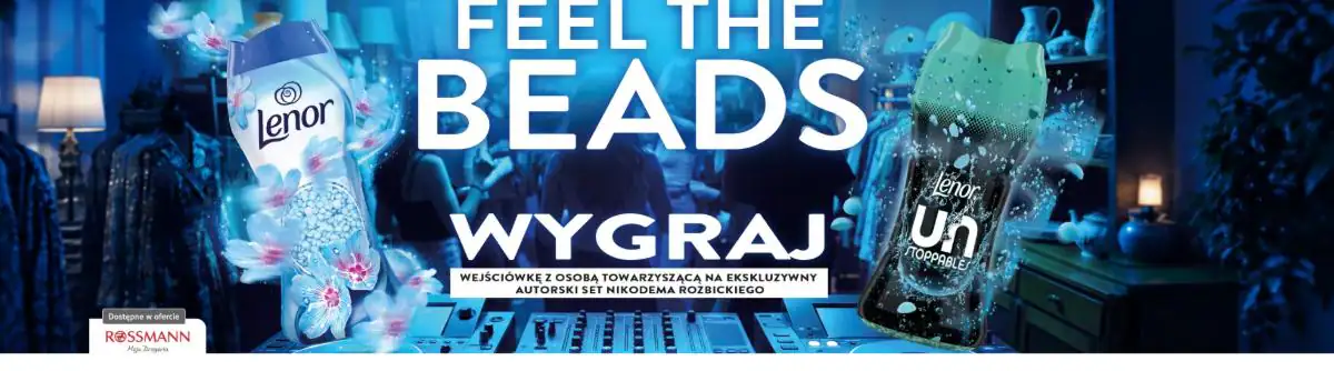 Konkurs Lenor x Drogerie Rossmann „Lenor Feel the beads”