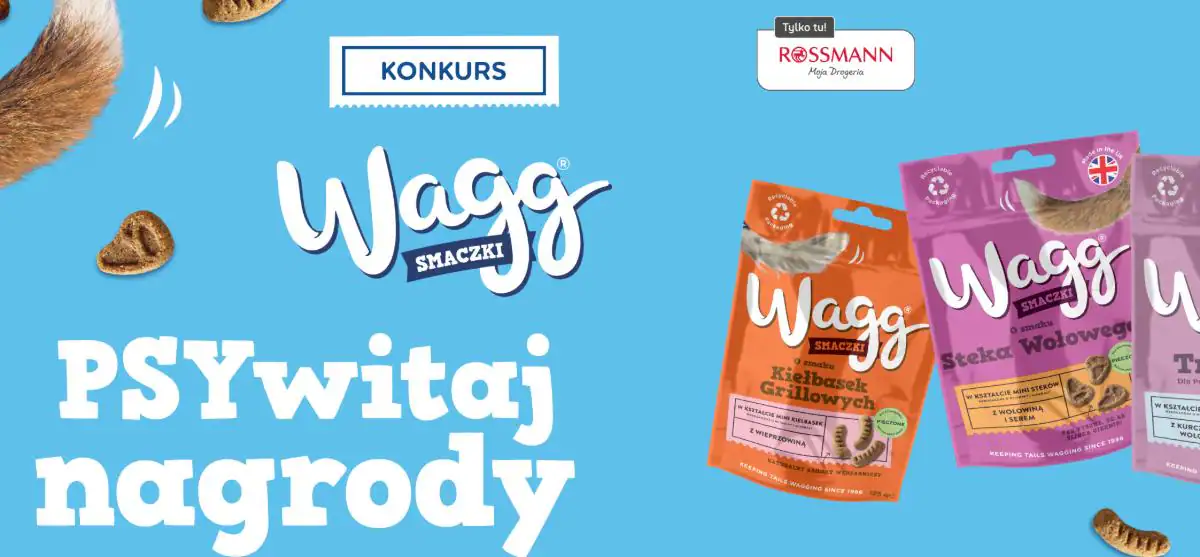 Konkurs WAGG x Rossmann „PSYWITAJ NAGRODY”