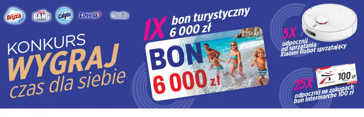Konkurs Bryza x Intermarche „WYGRAJ CZAS DLA SIEBIE!”