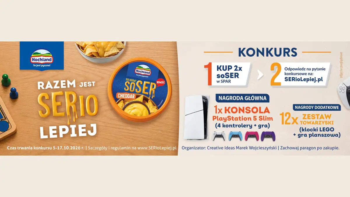 Konkurs Hochland x SPAR „RAZEM JEST SERIO LEPIEJ” — tło