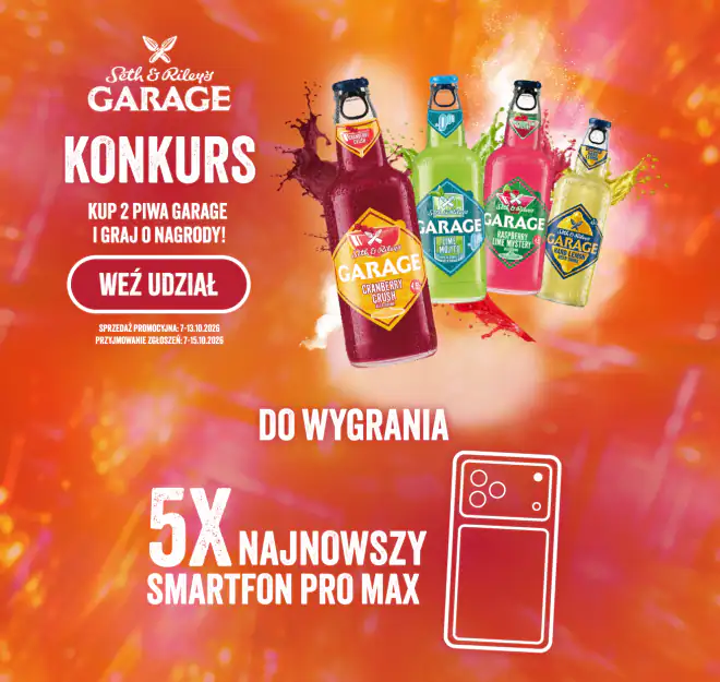 Konkurs Garage x Żabka „Garage” — tło
