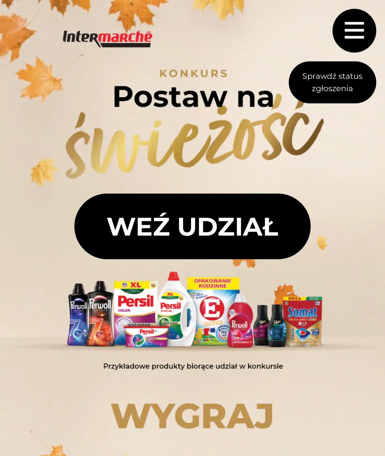 Konkurs Henkel x Intermarché „Postaw na świeżość!” — tło