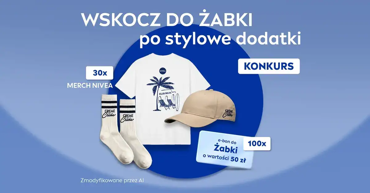 Konkurs Nivea x Żabka „WSKOCZ DO ŻABKI po stylowe dodatki”