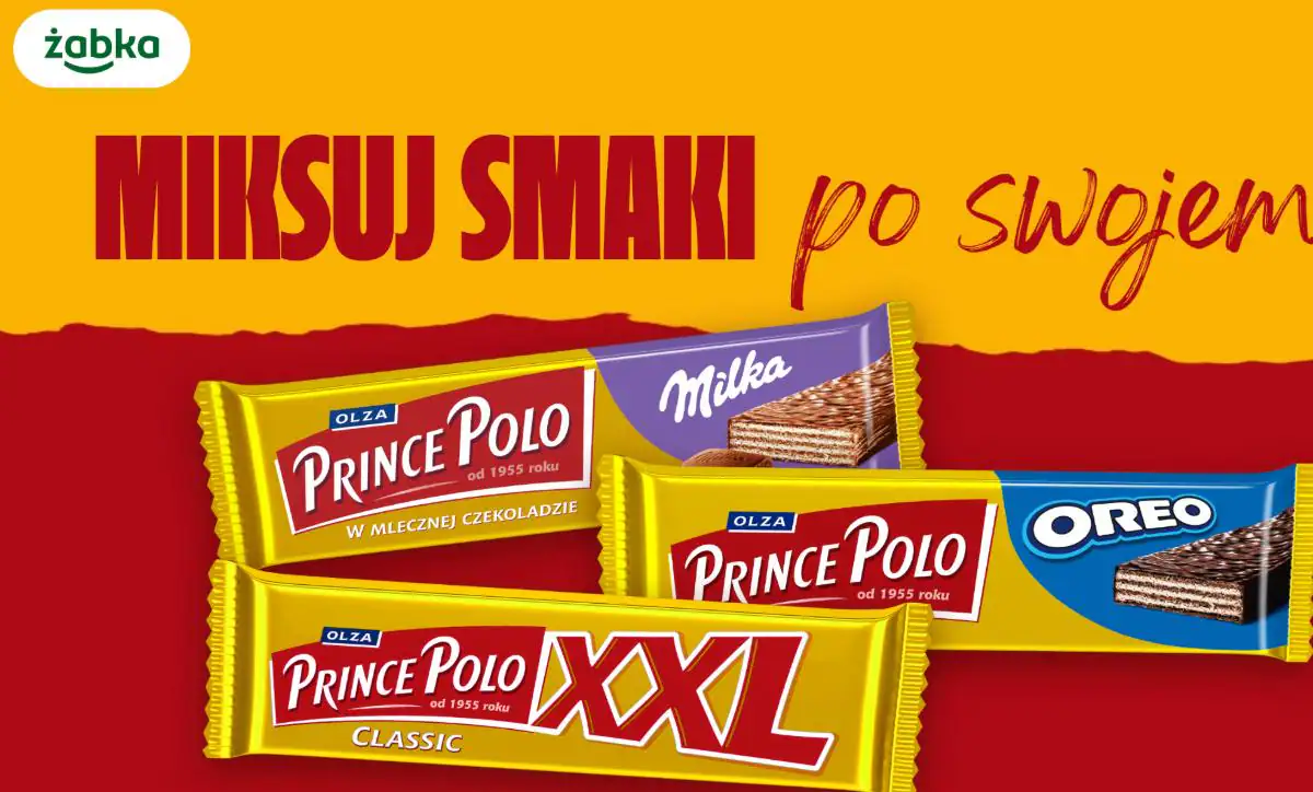 Konkurs Prince Polo x Żabka „Miksuj smaki. Po swojemu.”