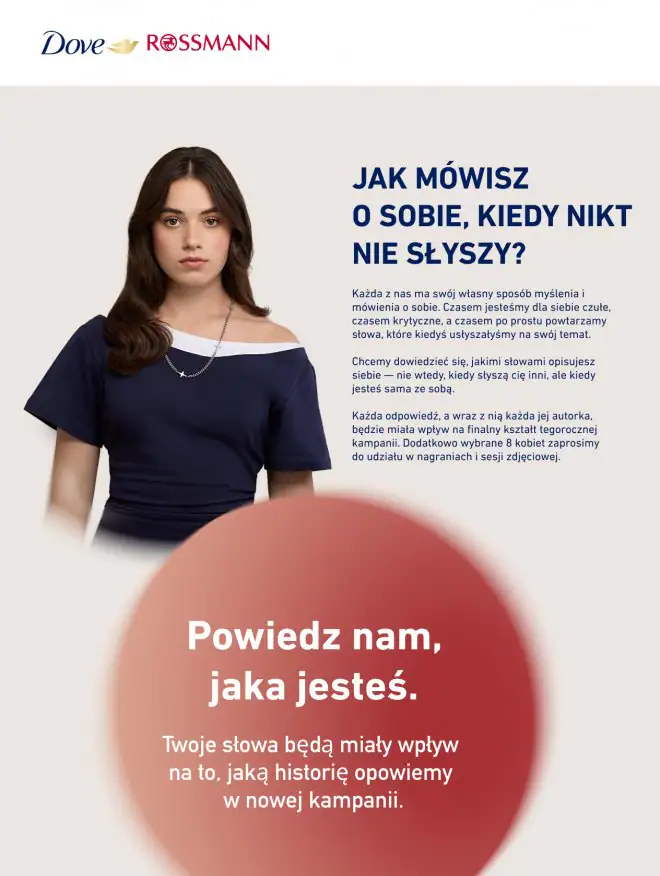Konkurs Dove x Rossmann „Mówmy do siebie pięknie”