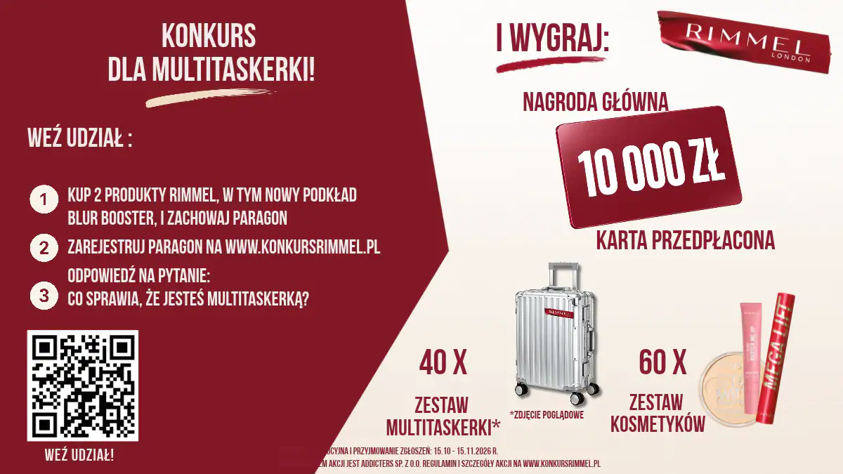 Konkurs Rimmel „Multitaskerki Rimmel w akcji”