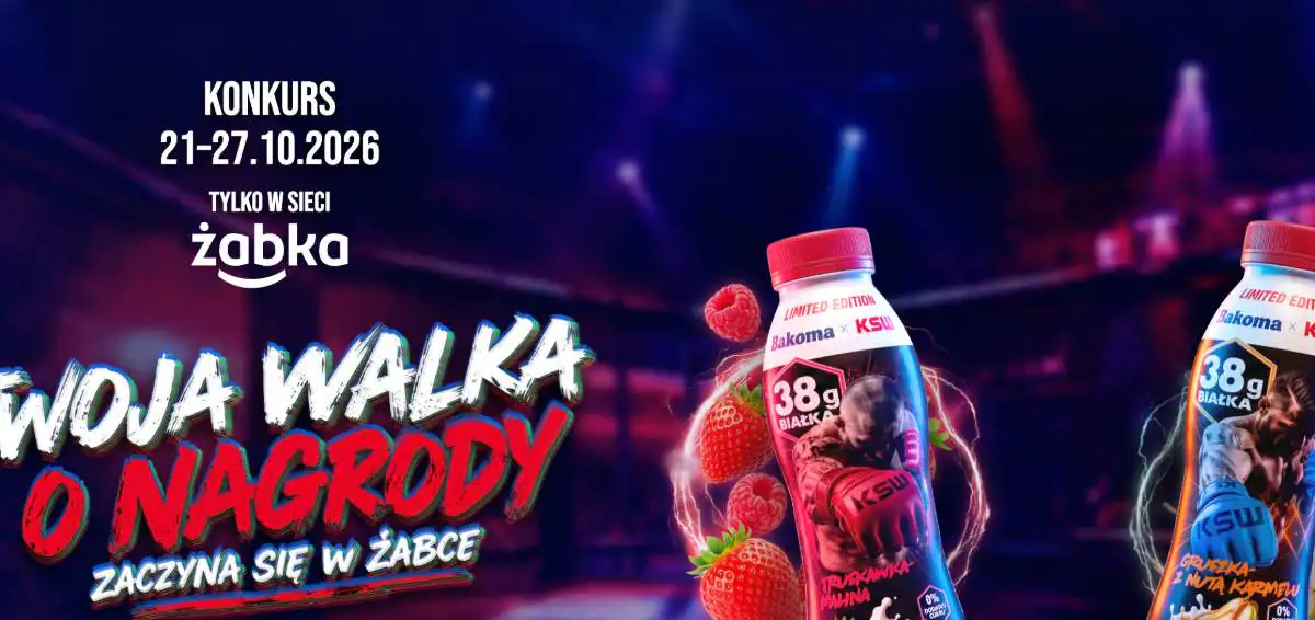 Konkurs Bakoma x Żabka „KSW X BAKOMA”