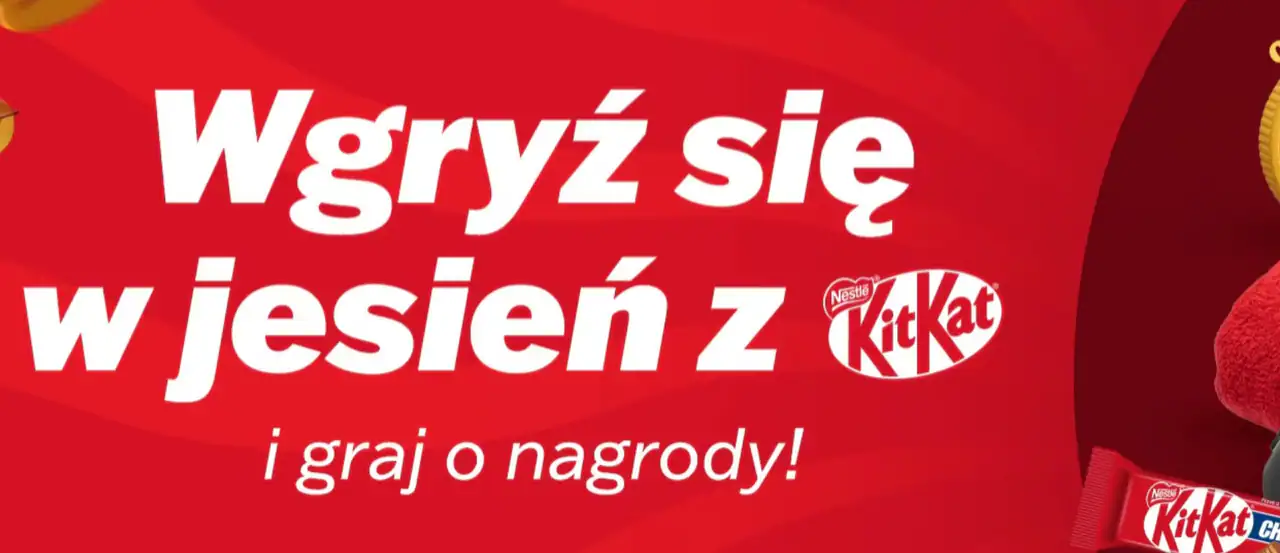 Konkurs KitKat x Biedronka Kit Kat x Biedronka „Wgryź się w jesień”